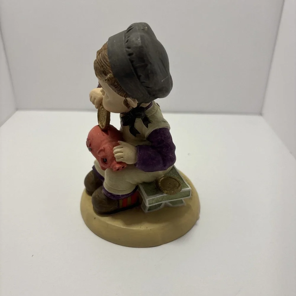 1995 Lefton Piggy‎ Bank Figurine Vintage